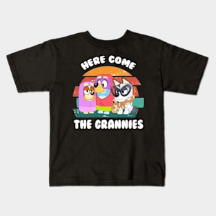 Here come the grannies - Retro Kids T-Shirt